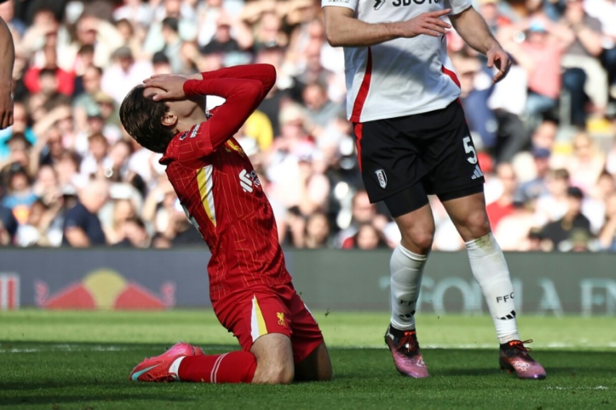 Liverpool suffered just their second Premier League defeat of the season at Fulham