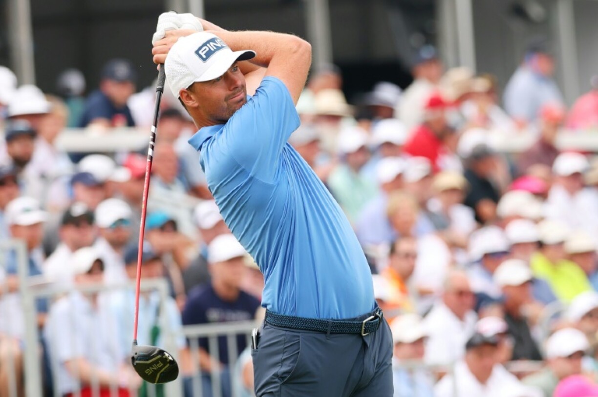 France's Victor Perez aced the par-three sixth hole at Oakmont in Friday's second round of the US Open