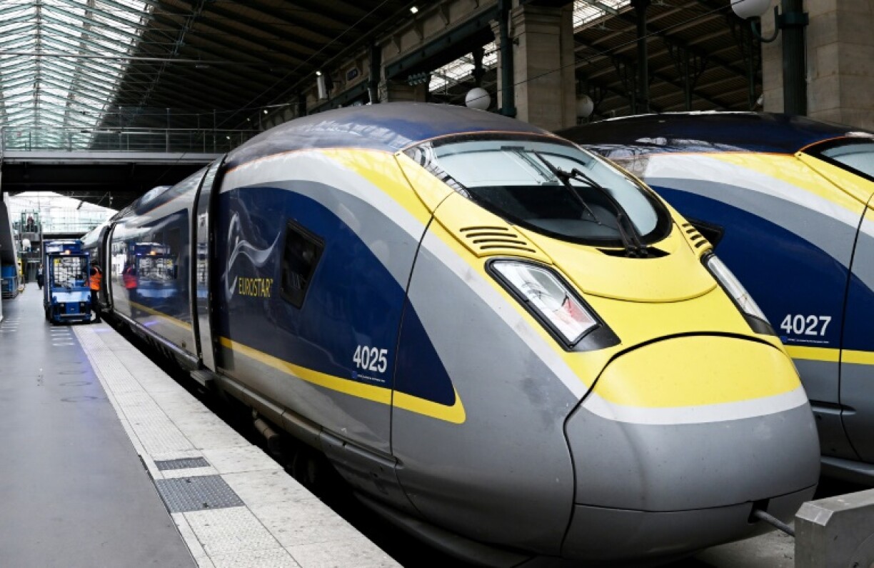 Un Eurostar à la Gare du Nord à Paris, le 3 août 2023