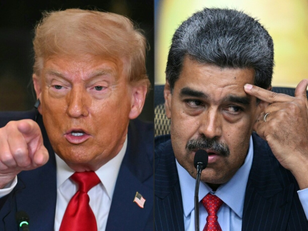 Trump has deployed multiple Navy ships to the Caribbean, with Venezuelan leader Maduro denouncing US 'aggression'