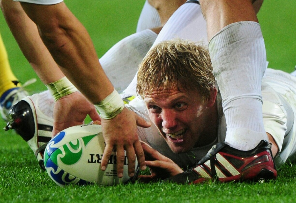 Lewis Moody played 71 times for England and played in the 2003 and 2007 World Cup finals