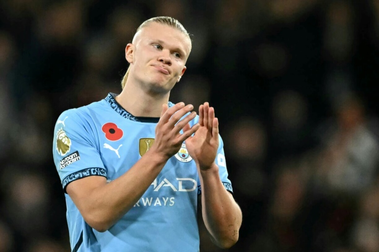 Struggling for goals: Manchester City's Erling Haaland