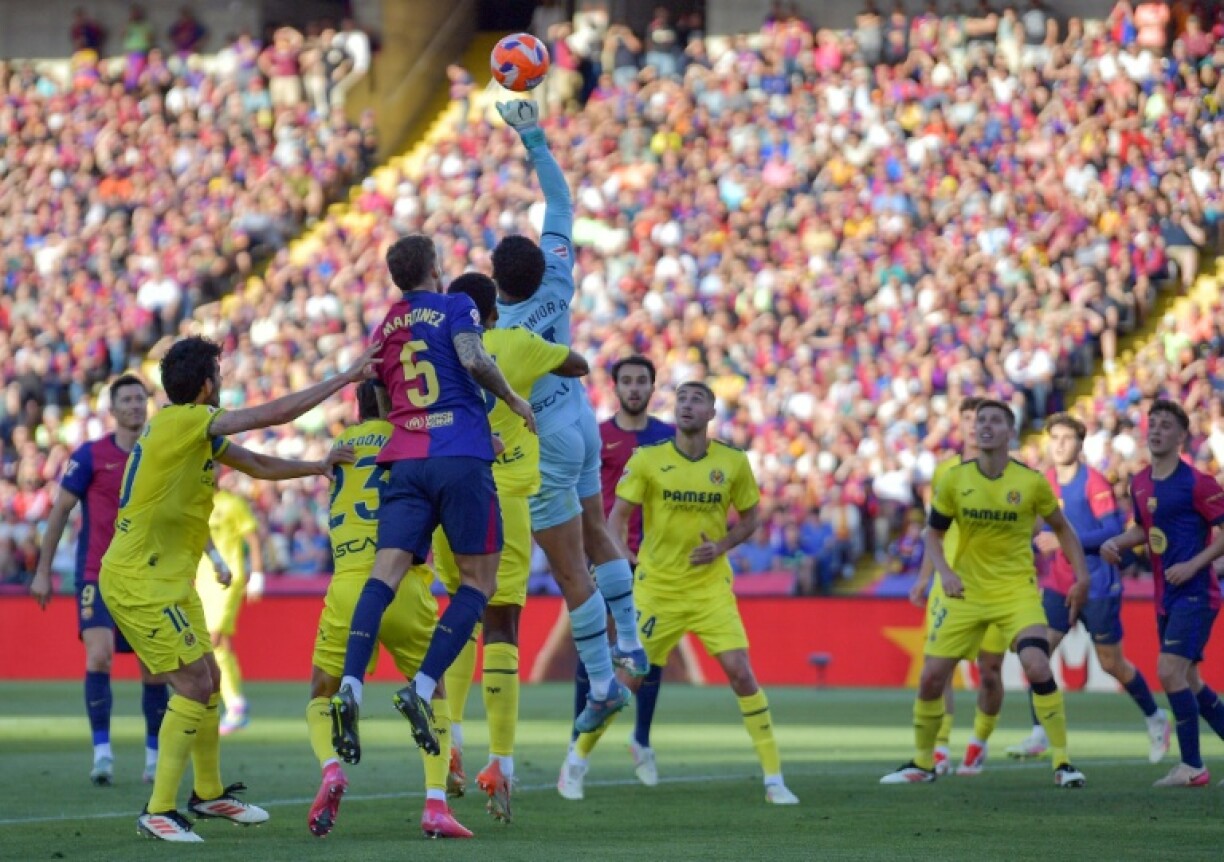 Villarreal beat champions Barcelona in an entertaining match on Sunday in La Liga
