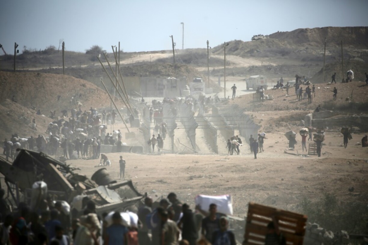 The UN human rights office and Human Rights Watch say Palestinians seeking food from US-backed Gaza Humanitarian Foundation (GHF) group have come under fire and been killed in their hundreds. Israel says its troops do not target civilians