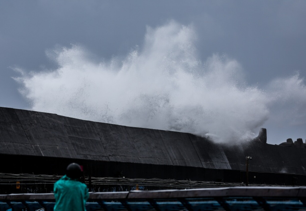 Work and classes were cancelled for the day across nearly all of Taiwan