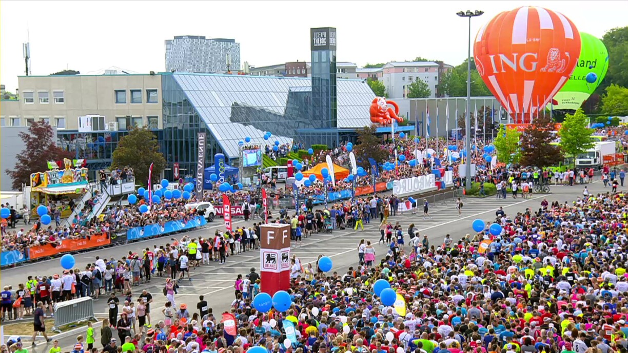 Archivbild vum Nuetsmarathon aus dem Joer 2018