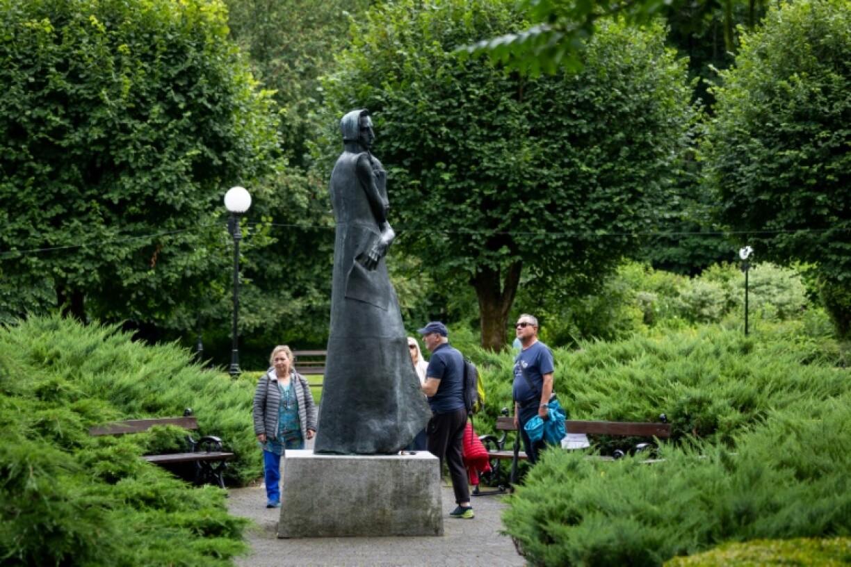 The Frederic Chopin monument in Duszniki Zdroj, where the composer's legacy is visible everywhere
