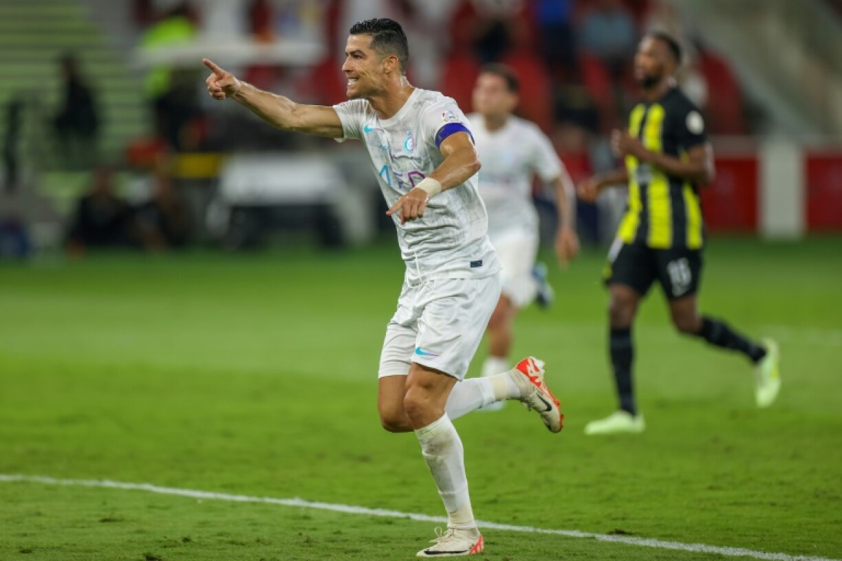 Cristiano Ronaldo avec Al-Nassr lors de la victoire sur Al-Ittihad à Jeddah le 26 décembre 2023