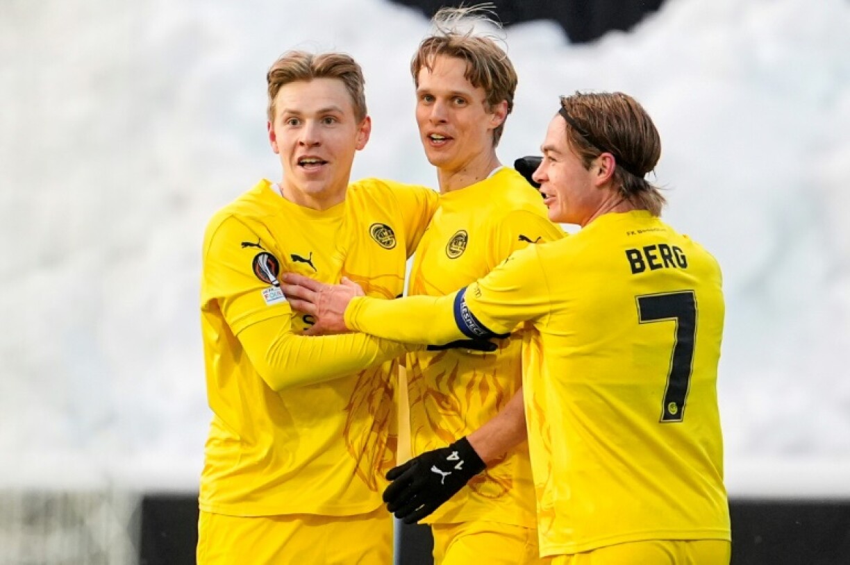 Jens-Petter Hauge (L) and Patrick Berg (R) both returned to Bodo/Glimt after deciding the grass was not greener below the Arctic Circle