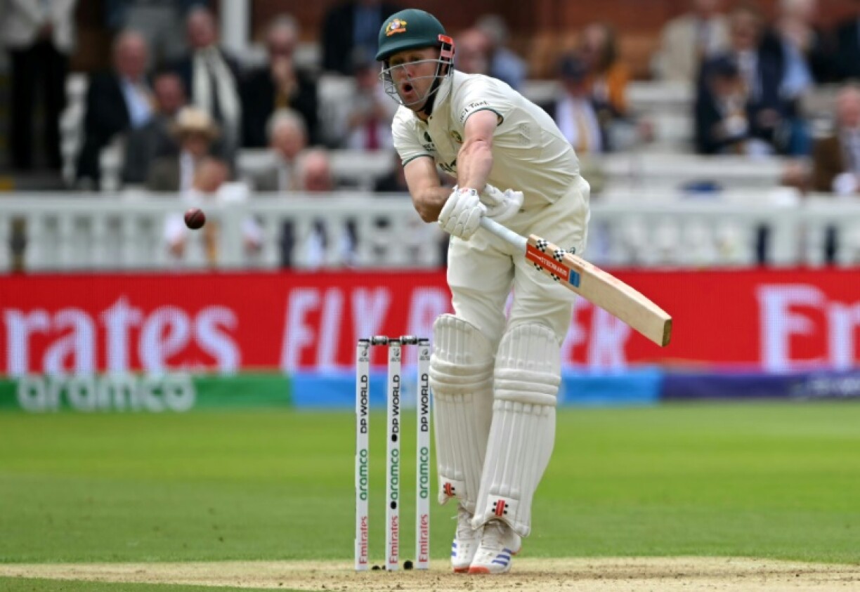 Australia's Beau Webster overcame a tough start to make 72 against South Africa in the WTC final at Lord's