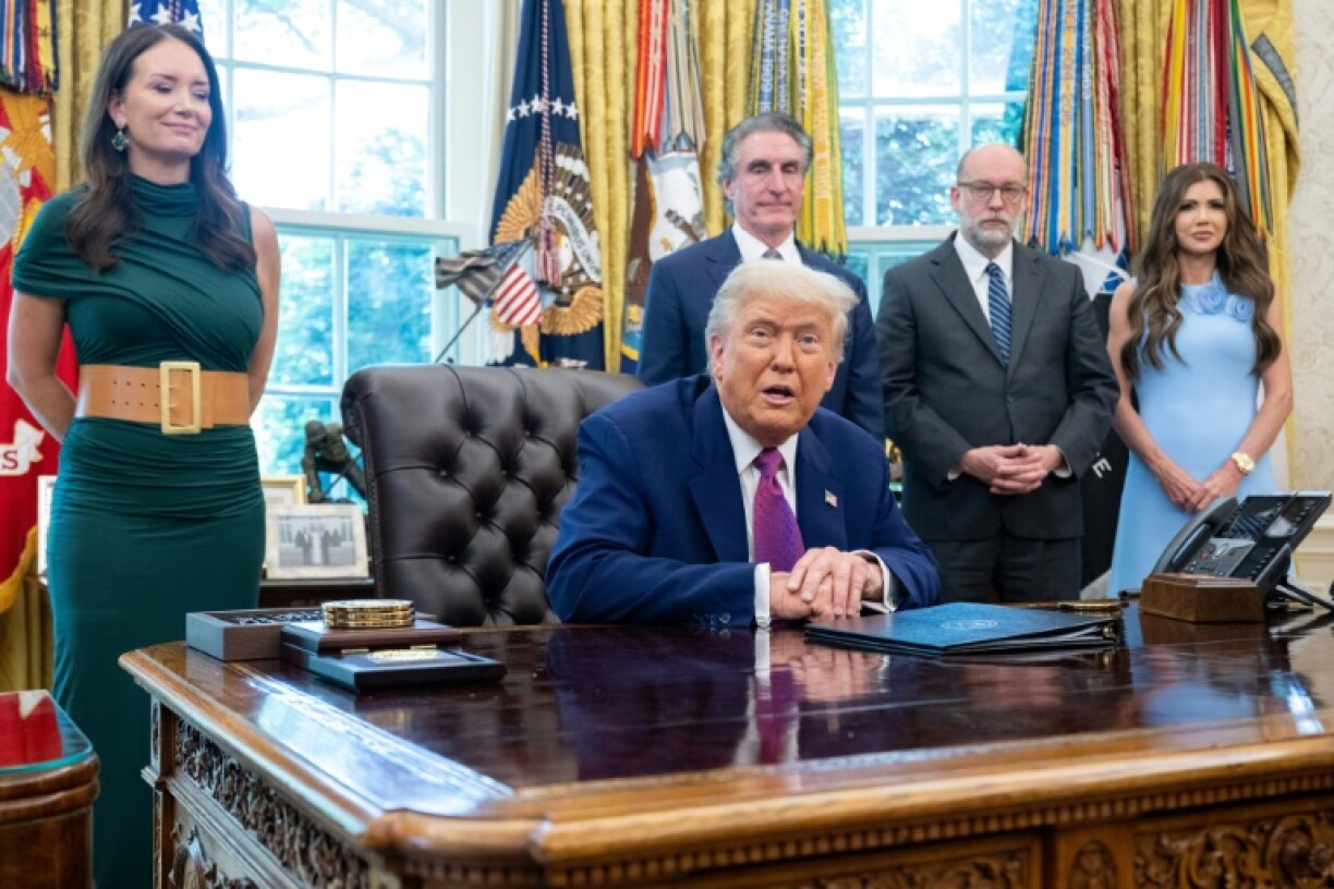 US President Donald Trump said he will meet OMB Director Russell Vought to decide on which agencies to cut