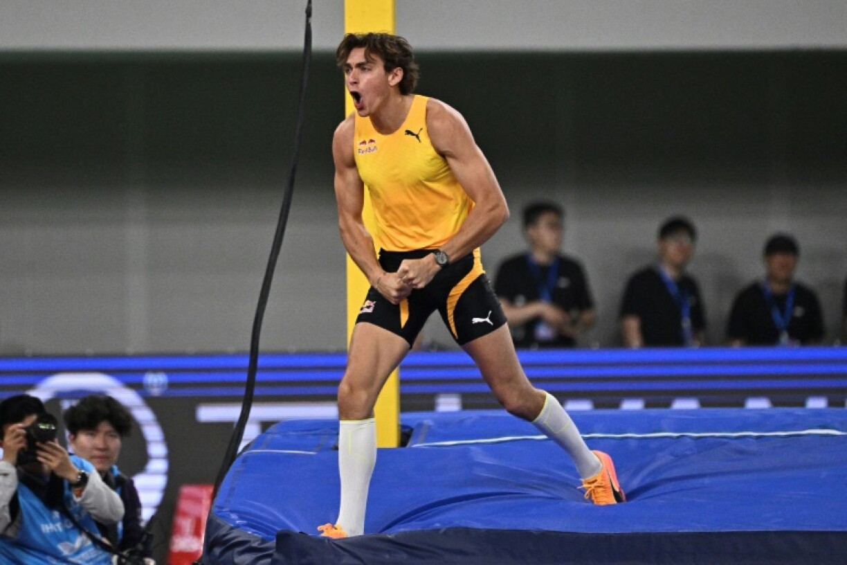 Sweden's Armand Duplantis