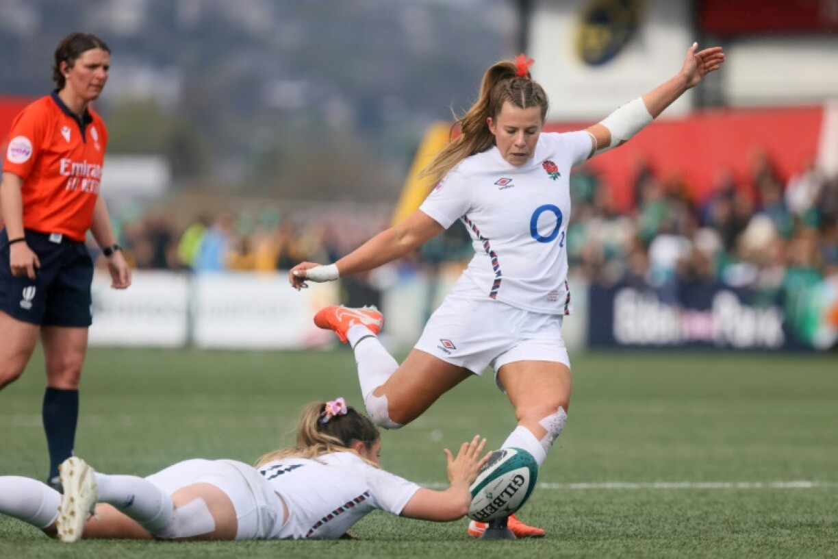 Zoe Harrison converted six of seven tries against Ireland
