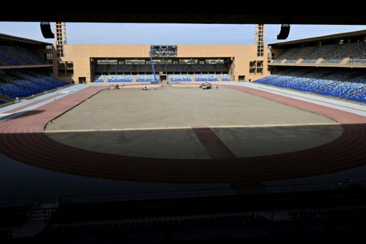 Work is being carried out to improve the stadium in Marrakesh as Morocco prepares for the hosting of the 2030 World Cup