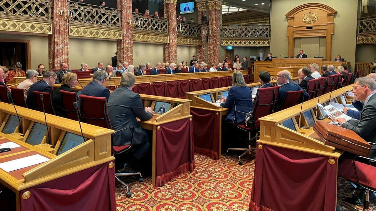 D'Chamber wärend der Ried zur Lag vun der Natioun