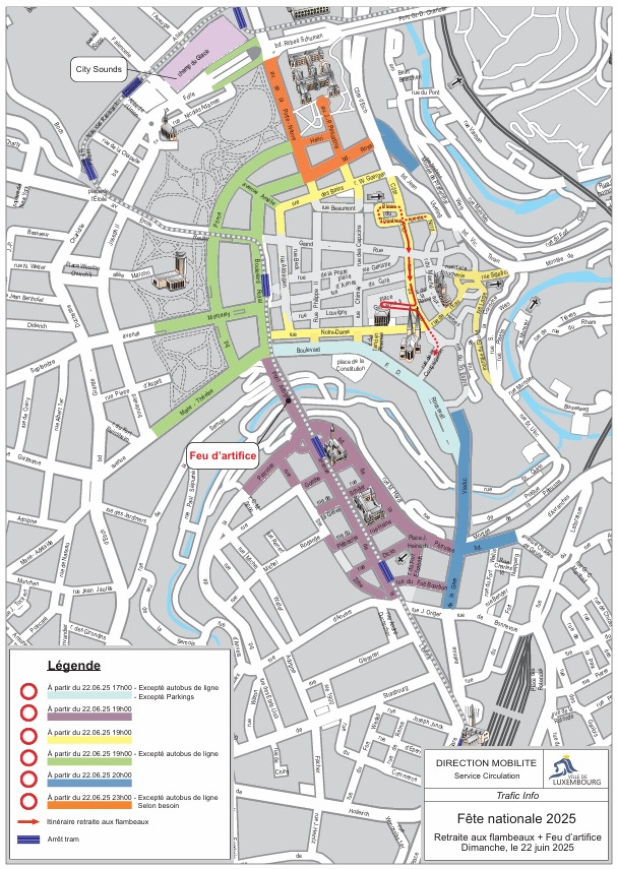 Cliquez sur l'image pour accéder au plan complet pour le 22 juin.