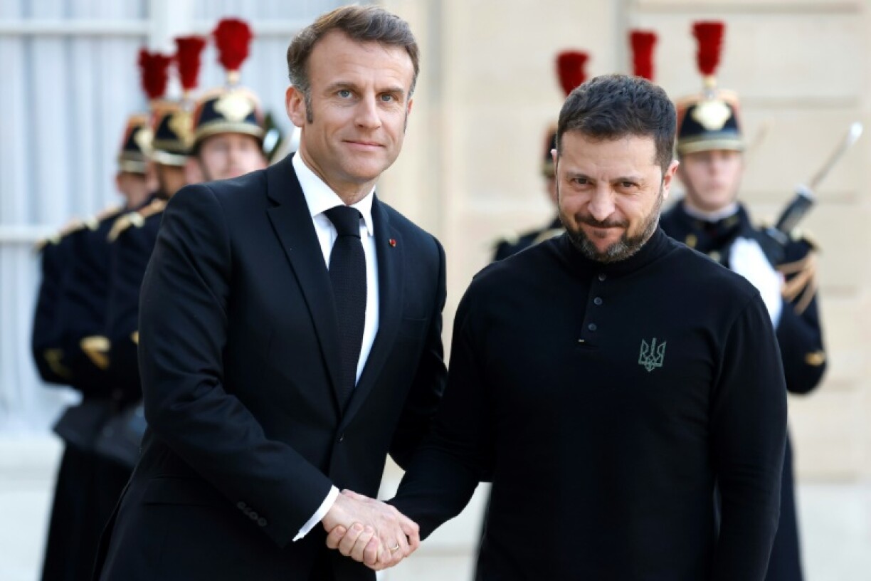 Macron is due to host a summit on Thursday alongside Zelensky