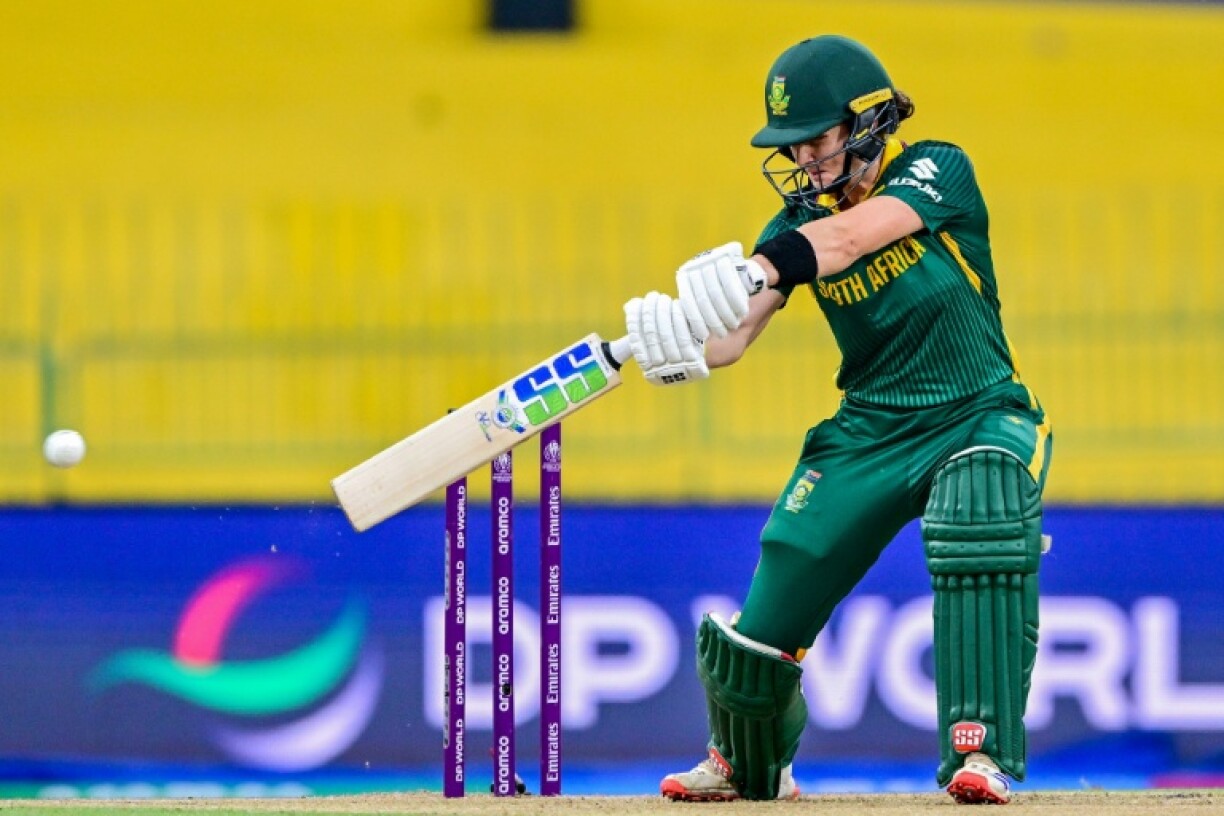 Opening batter Laura Wolvaardt scored 90 runs to guide South Africa to a mammoth 312-9 in a reduced 40 overs against Pakistan