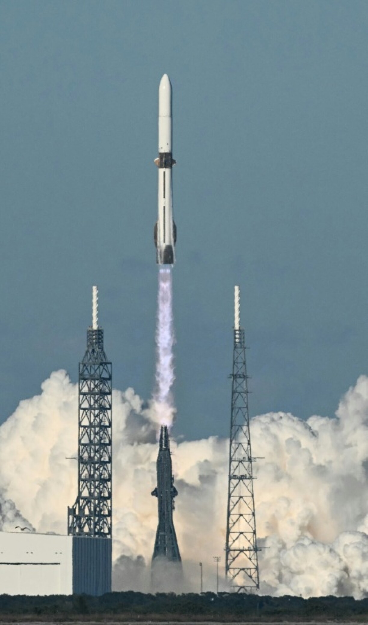 Jeff Bezos's Blue Origin successfully launched its New Glenn rocket on Thursday with NASA spacecraft destined for Mars, and in a breakthrough stuck the landing of its booster