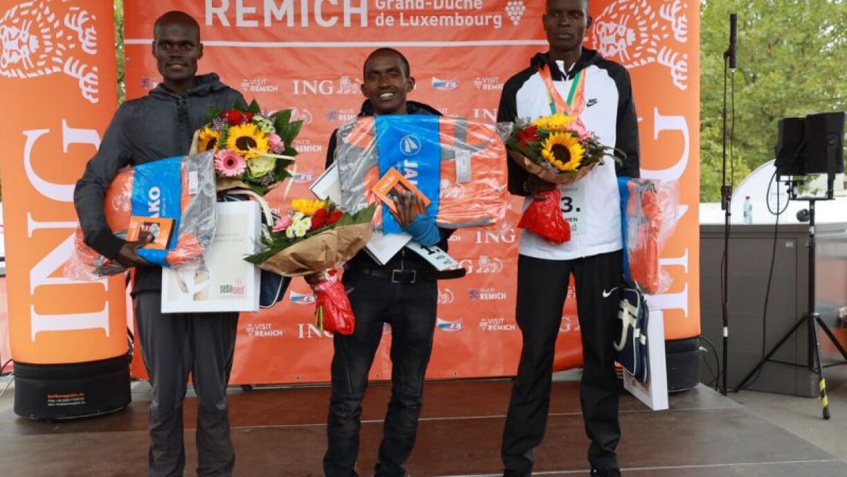 Le podium de l'édition 2019 de la Route du Vin