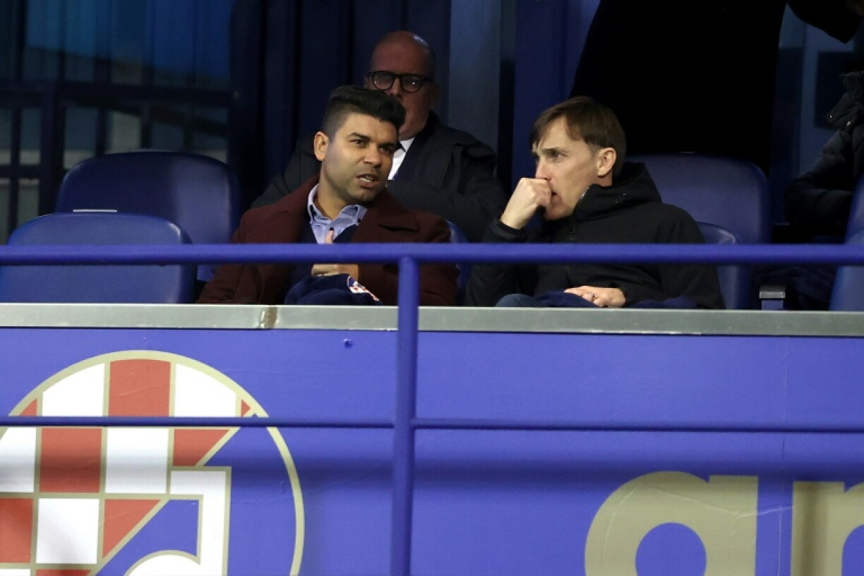 Dario Simic (R), pictured in 2025, played a key role as Croatia took third place at the 1998 World Cup