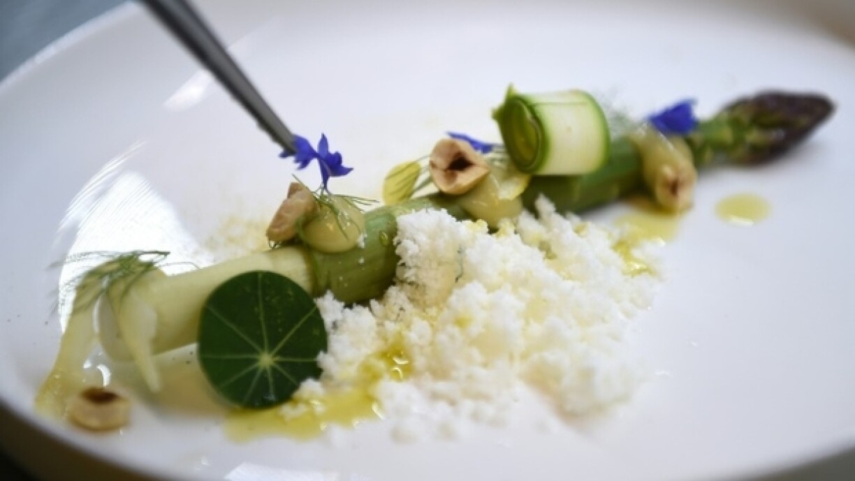 E Plat aus dem Istanbuler Restaurant