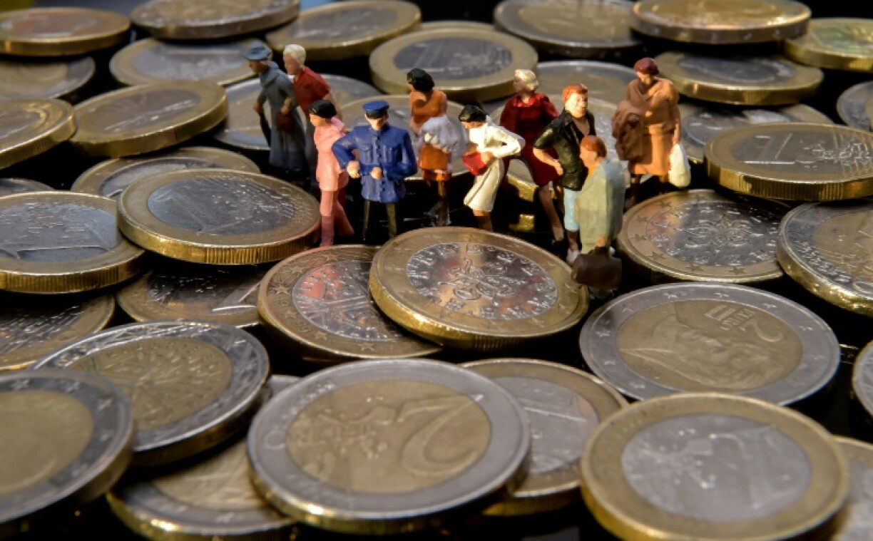 The EU's statistics agency said GDP across the single currency area expanded by 0.4 percent in the third quarter
