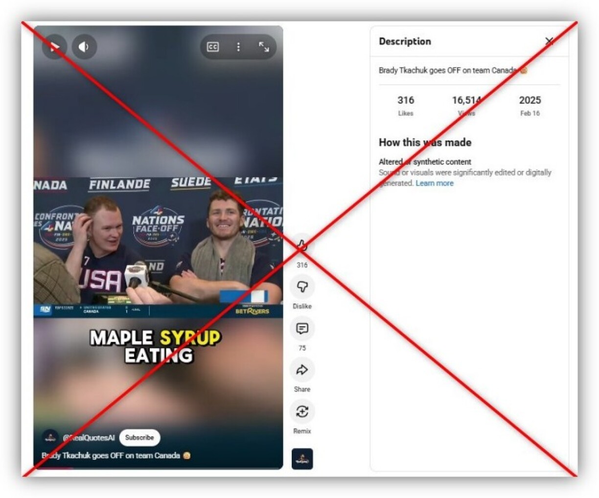 Screenshot from YouTube taken February 27, 2026