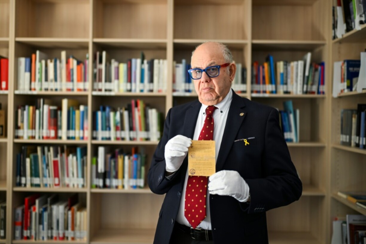 German Abraham Ben has been trying to find traces of his family in the archives