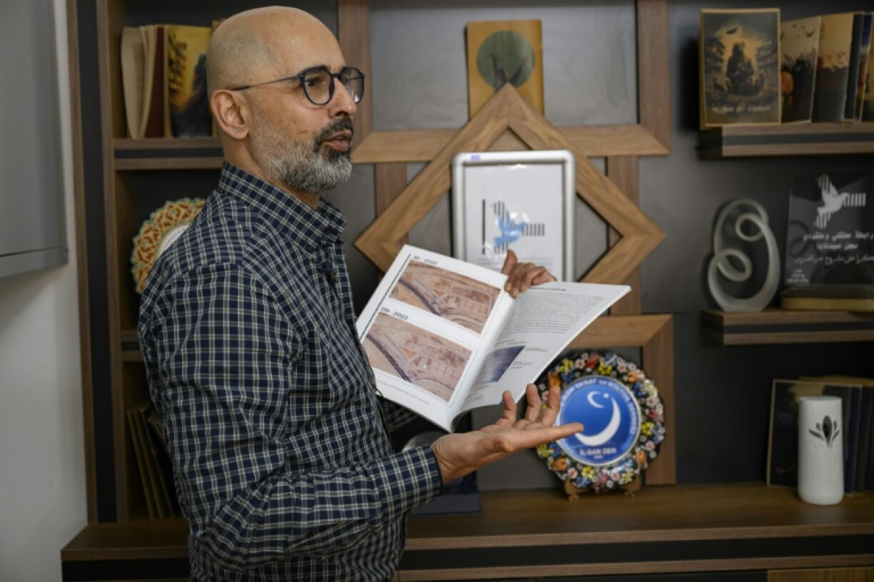 Riyad Avlar, who spent 20 years in Syrian prisons including a decade in the infamous Saydnaya jail, says he managed to face his trauma through music, theatre and helping others through an NGO that works to help inmates