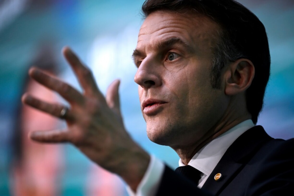 France's Emmanuel Macron has said he is ready to 'open the discussion' on a possible future European nuclear deterrent