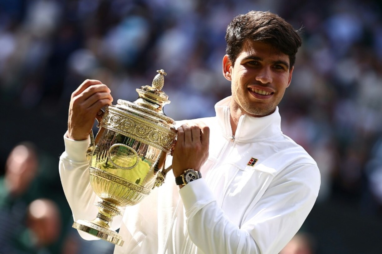 Carlos Alcaraz is gunning for a third straight Wimbledon crown
