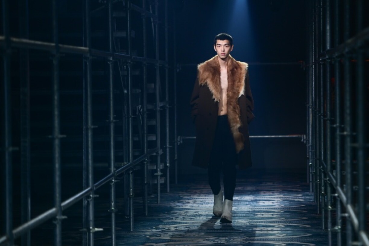 'Wild elegance' had been the theme at Prada on Sunday