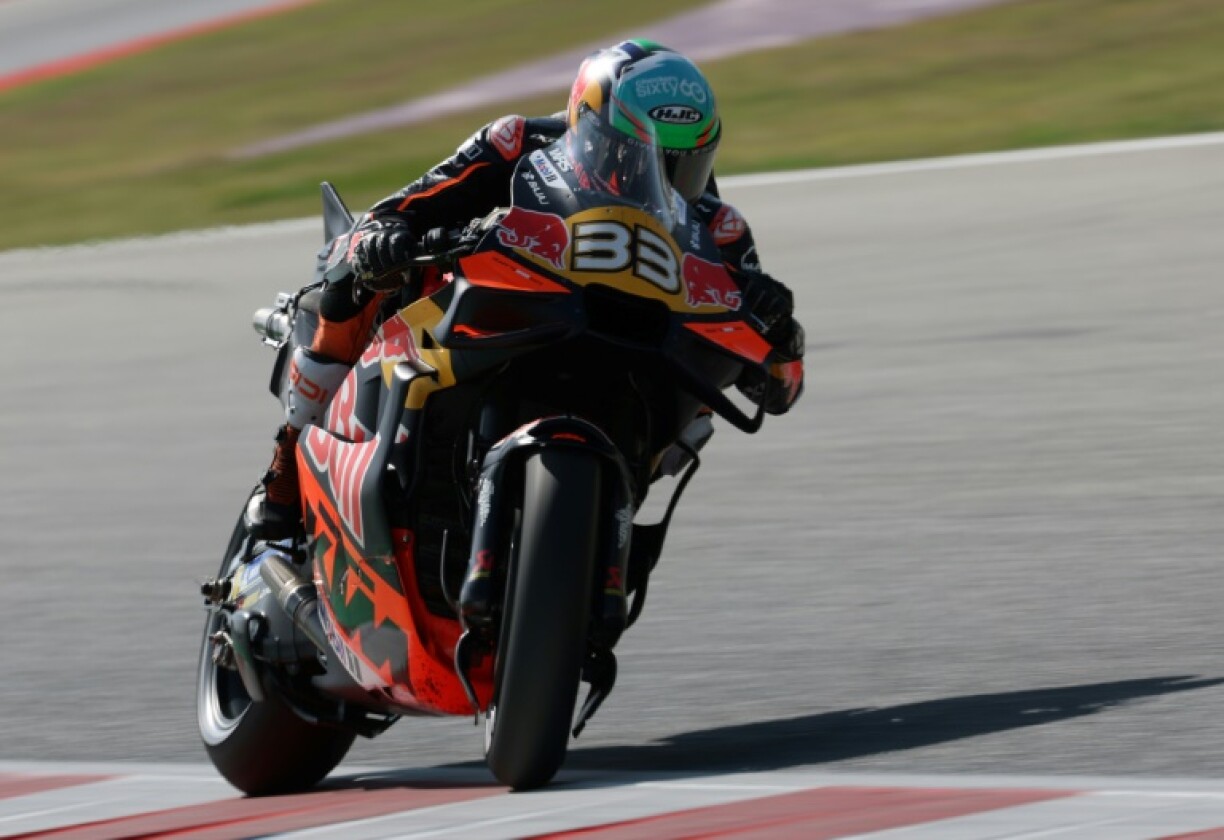 Brad Binder setting the pace in Catalonia MotoGP practice