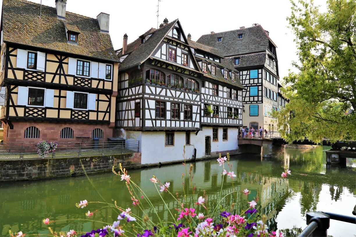Strasbourg, widely regarded as the 'centre' of German-Franco relations.