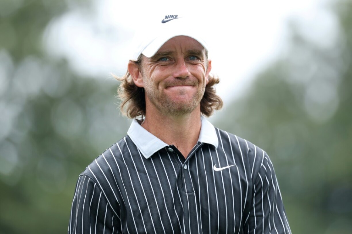 England's Tommy Fleetwood has a share of the halfway lead in the Tour Championship as he chases a first US PGA Tour title