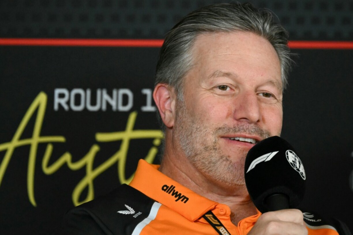 McLaren's CEO Zak Brown