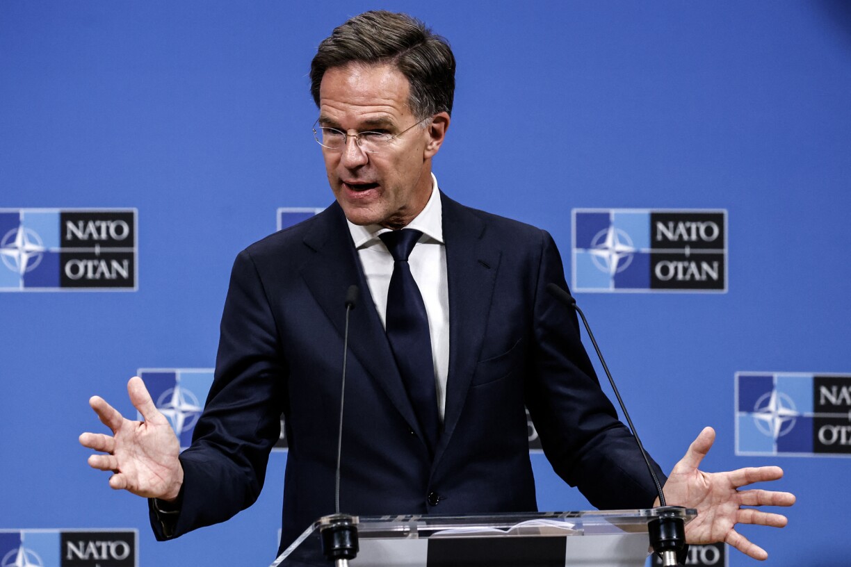 Mark Rutte, secrétaire général de l'Alliance atlantique
