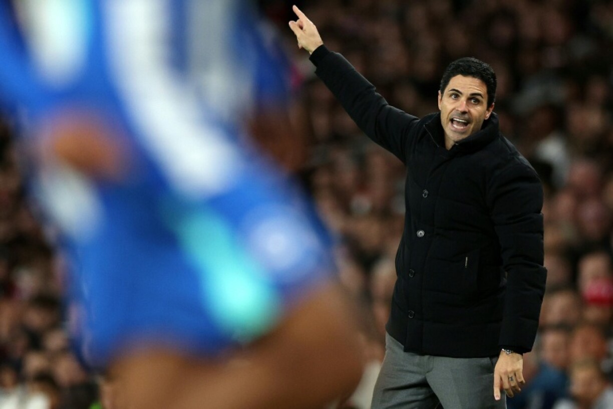 Arsenal manager Mikel Arteta