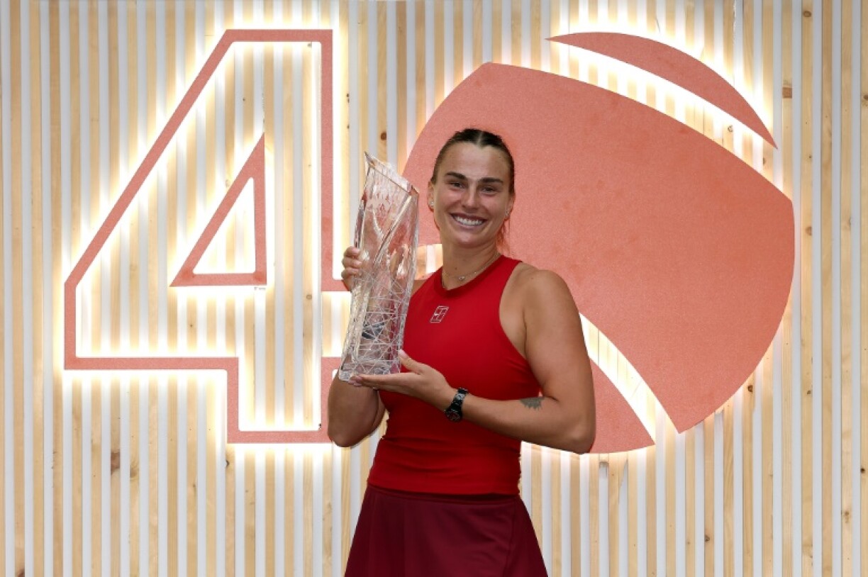 Aryna Sabalenka won the 40th Maimi Open beating Jessica Peegula in the final.