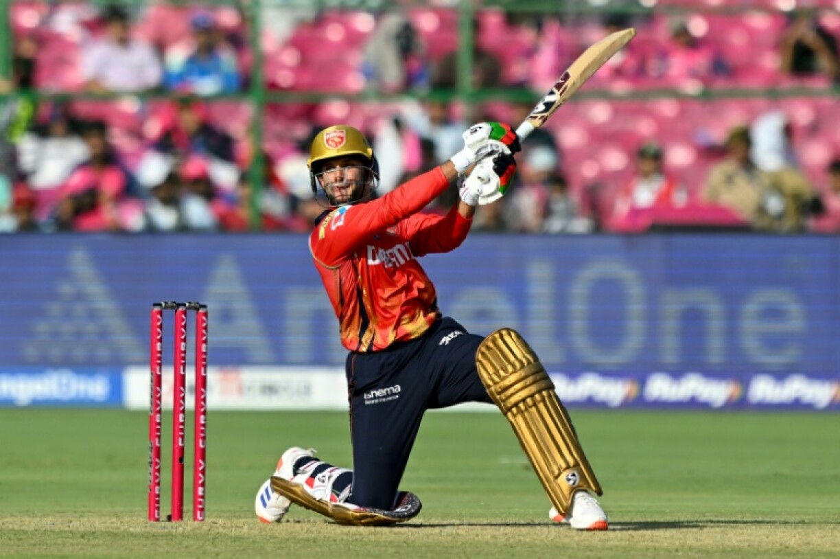 Afghan all-rounder Azmatullah Omarzai on the attack as Punjab Kings beat Rajasthan Royals by 10 runs in the IPL
