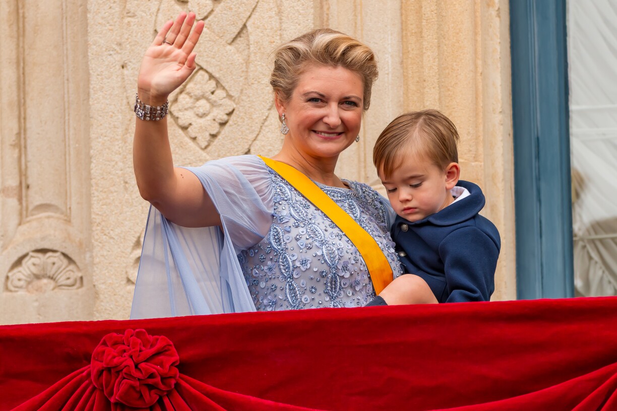 Grand Duchess Stéphane at the Trounwiessel festivities in October 2025.