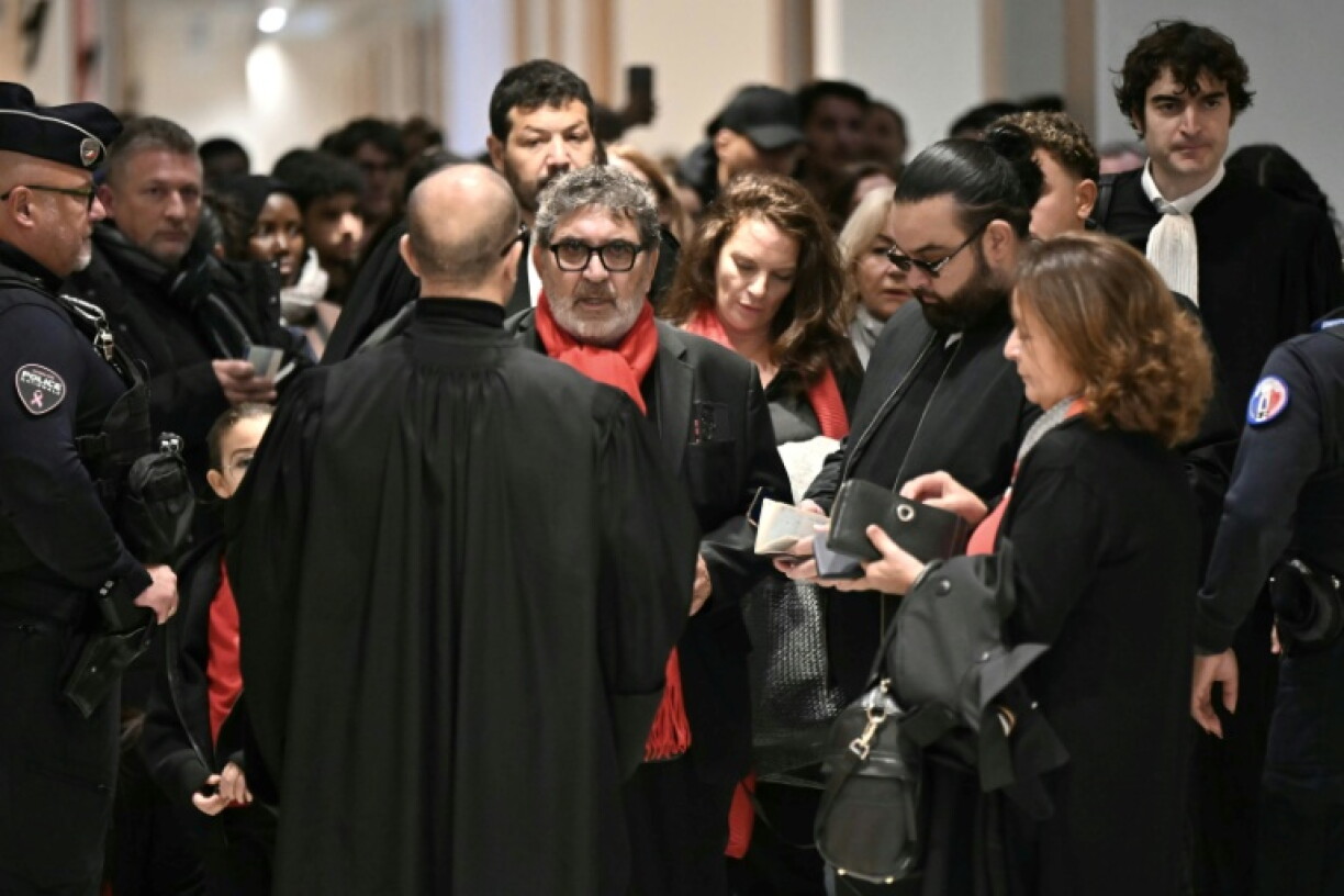 Cedric Chouviat was tackled to the ground while wearing his motorbike helmet during the arrest in Paris on January 3, 2020