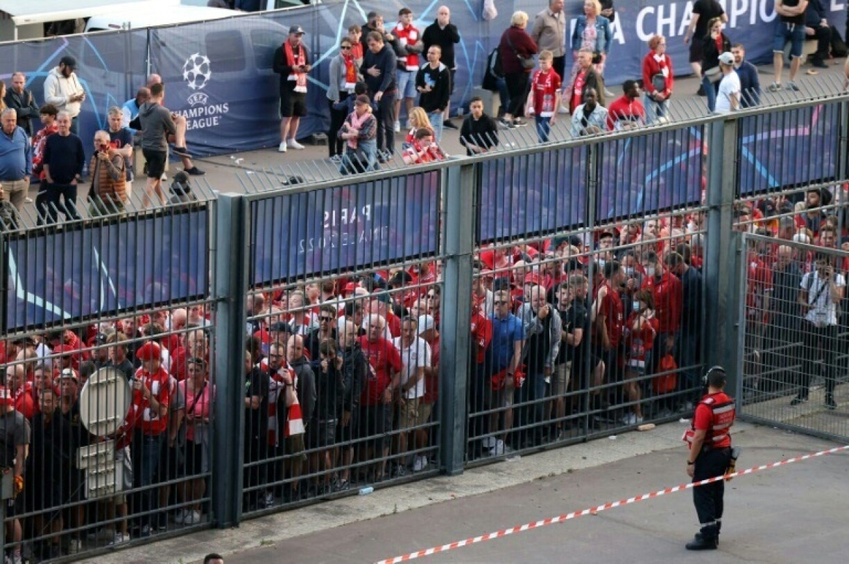 Liverpool fans were left pinned against fences and many were unable to get into the 2022 Champions League final in Paris