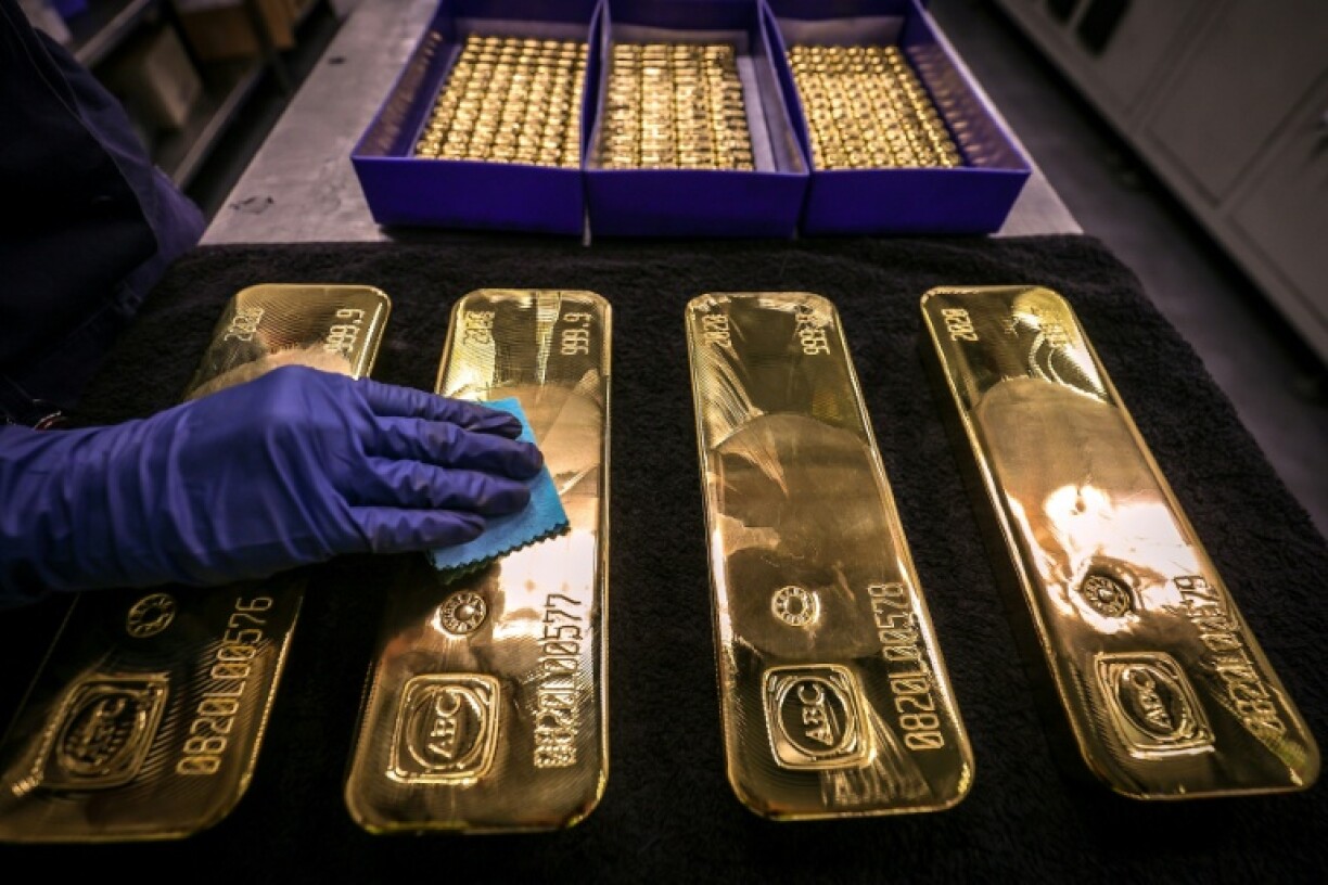 Spot gold prices have hit a record high and are just short of the $4,000 mark