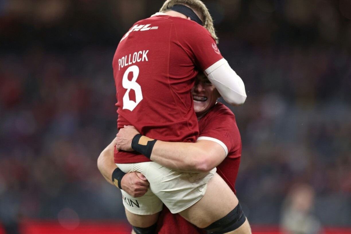 British and Irish Lions duo Dan Sheehan and Henry Pollock