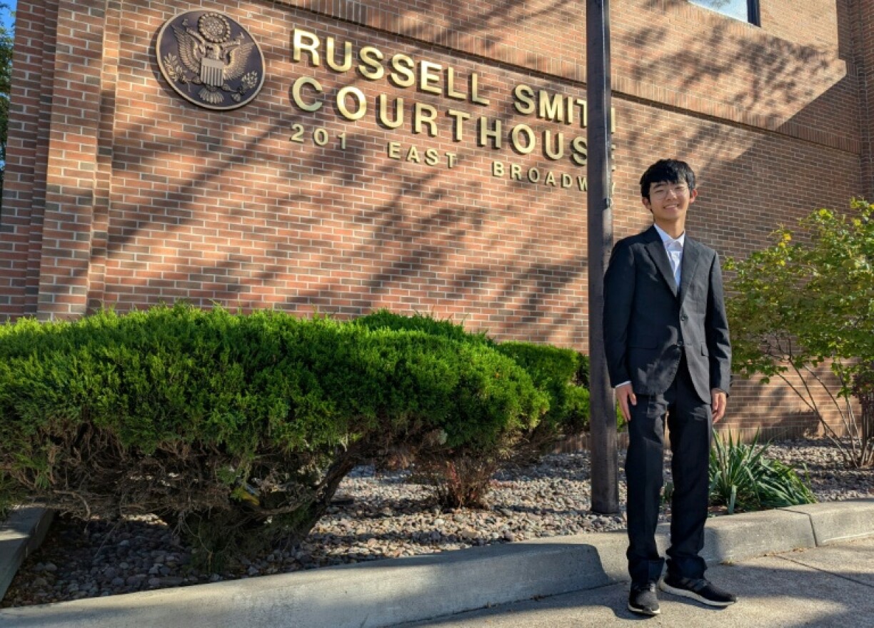 Joseph Lee, 19, one of the youth plaintiffs in the Lighthiser v. Trump case, says it was 'meaningful' to testify in the closely watched case