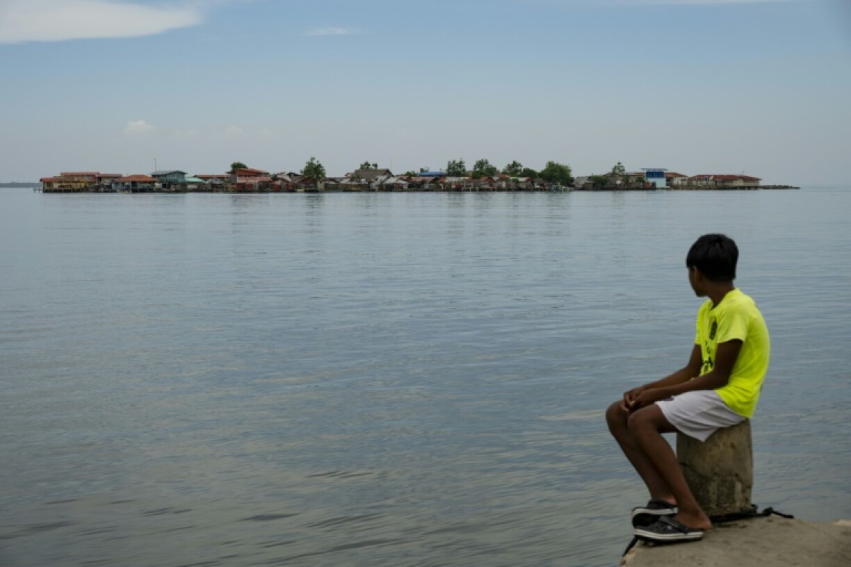 Gardi Sugdub is one of 49 inhabited islands in the Guna Yala archipelago which scientists warn is in danger of disappearing by the end of the century