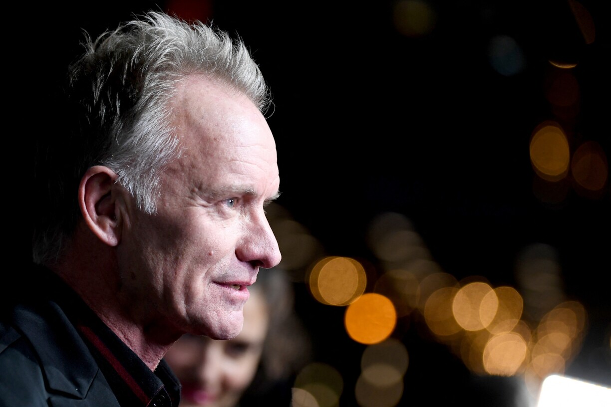 British musician Sting