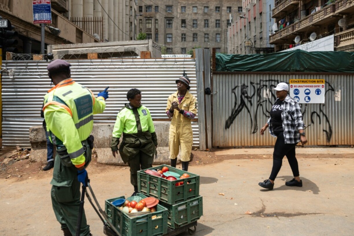 Authorities have been clearing street vendors ahead of the summit
